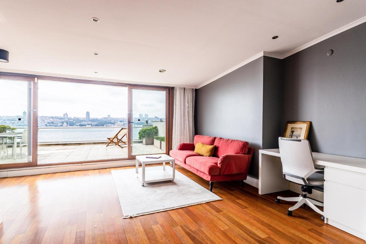 Апартаменти Duplex Flat W Panoramic Bosphorus View And Terrace Стамбул Екстер'єр фото
