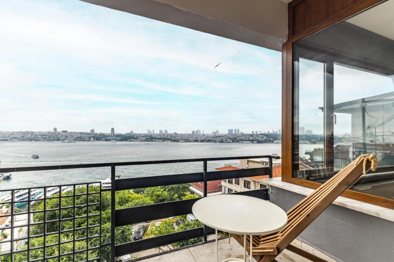 Апартаменти Duplex Flat W Panoramic Bosphorus View And Terrace Стамбул Екстер'єр фото