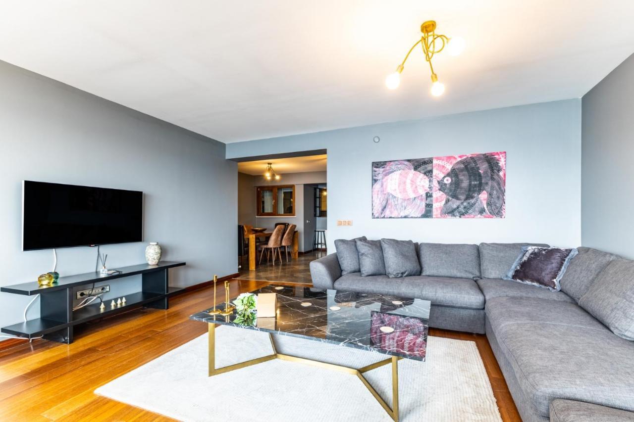 Апартаменти Duplex Flat W Panoramic Bosphorus View And Terrace Стамбул Екстер'єр фото